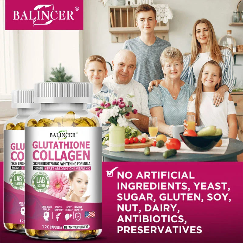 Collagen Capsules for Glow & Wellness