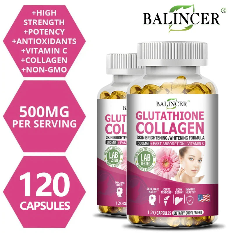 Collagen Capsules for Glow & Wellness