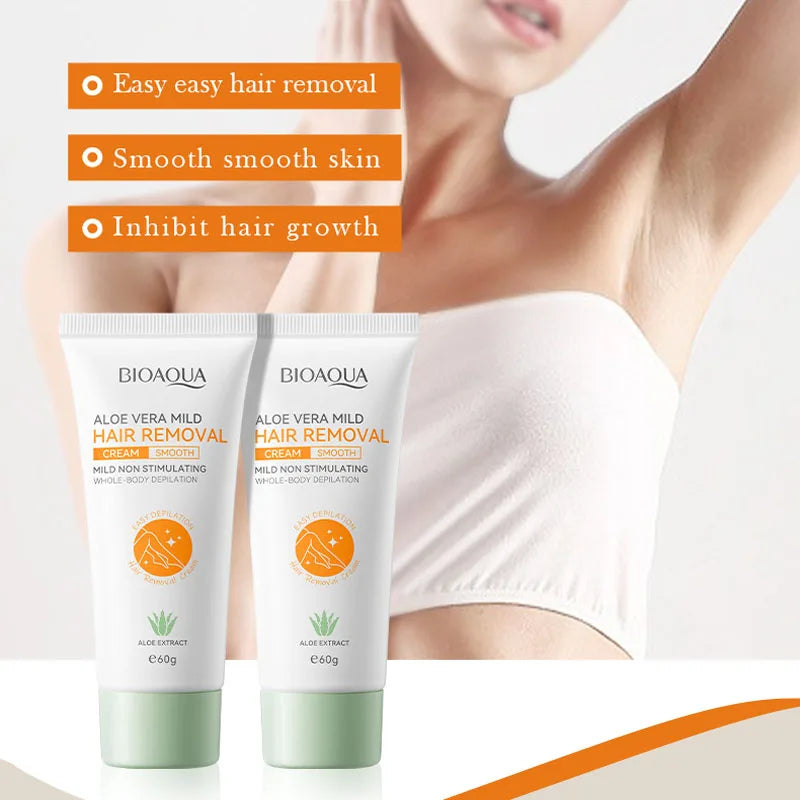 ✨ Silky Smooth Aloe Hair Removal Cream