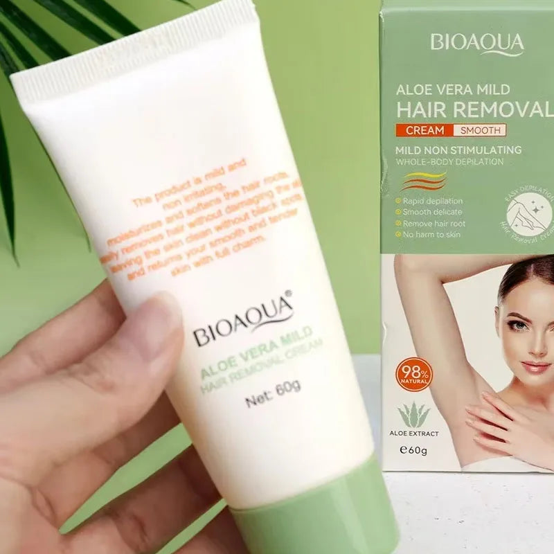✨ Silky Smooth Aloe Hair Removal Cream