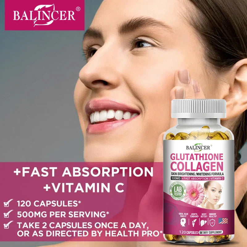Collagen Capsules for Glow & Wellness