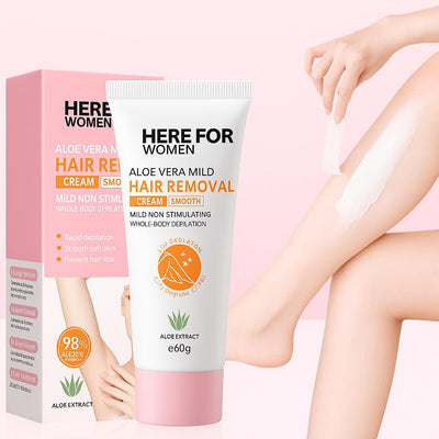 ✨ Silky Smooth Aloe Hair Removal Cream